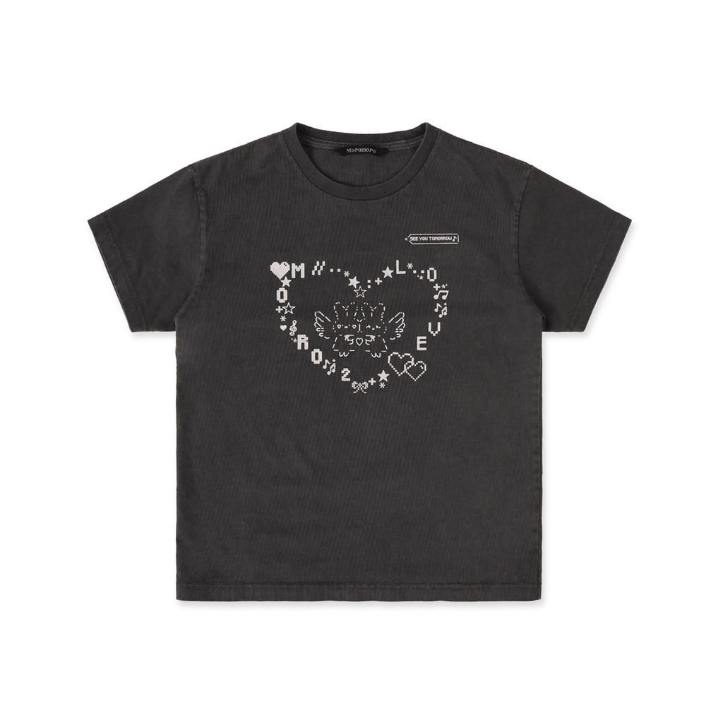 Bunny Emoticon Graphic Tee - COPPING THREADS - MOROMORO