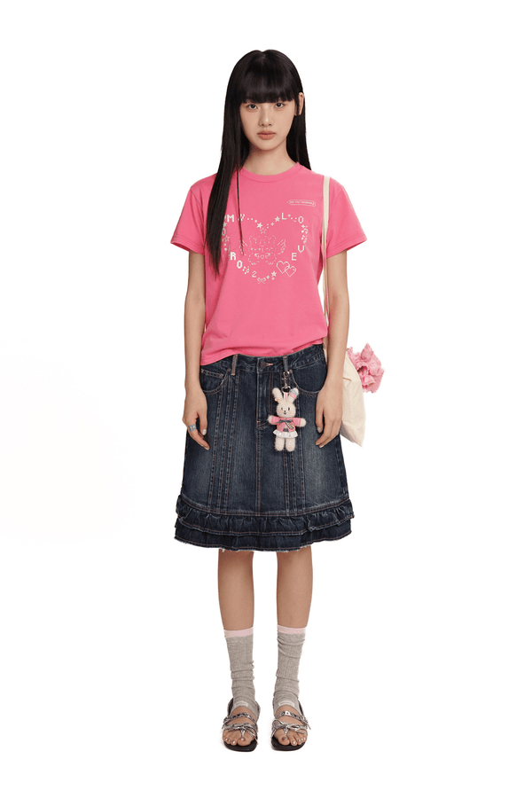 Bunny Emoticon Graphic Tee - COPPING THREADS - MOROMORO
