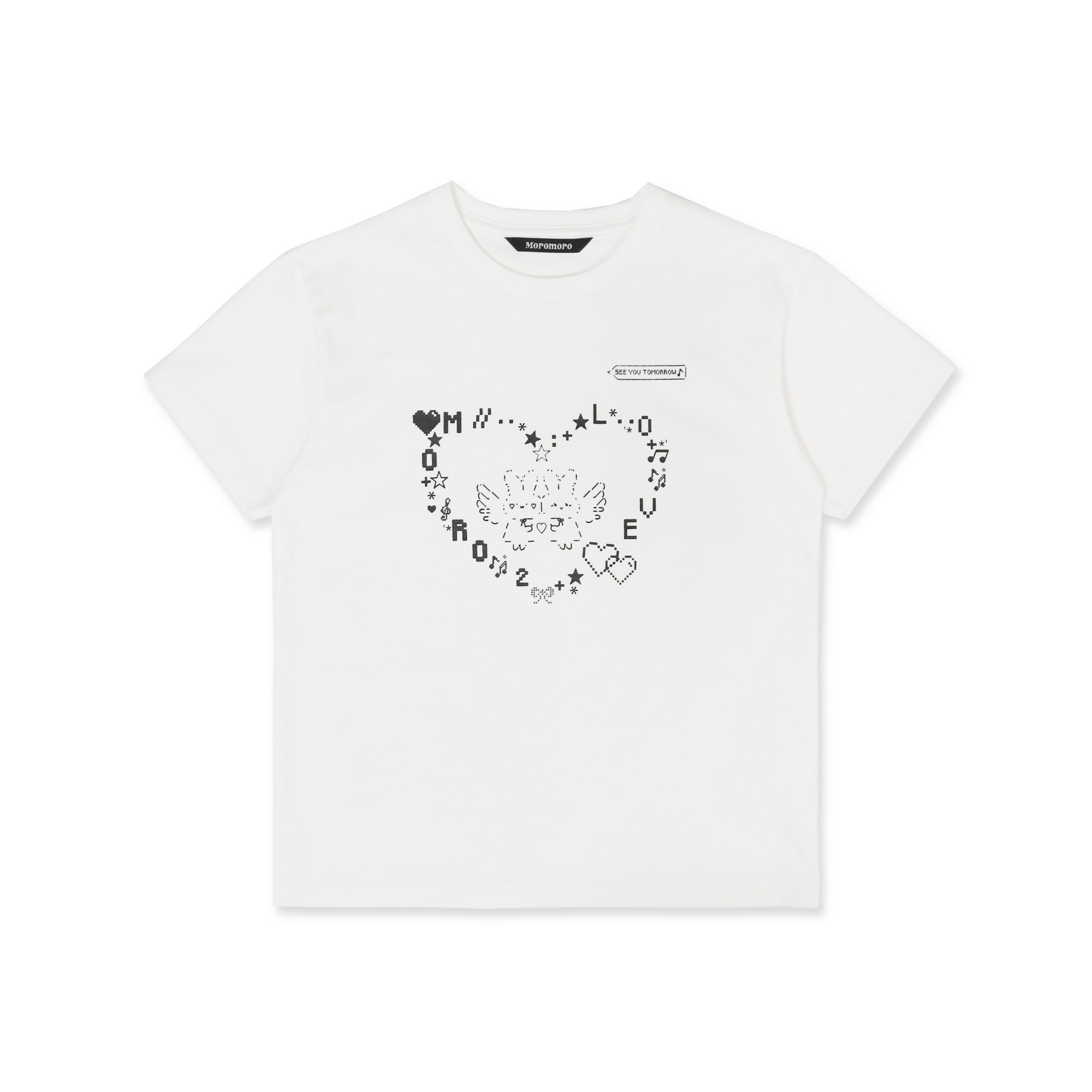 Bunny Emoticon Graphic Tee - COPPING THREADS - MOROMORO