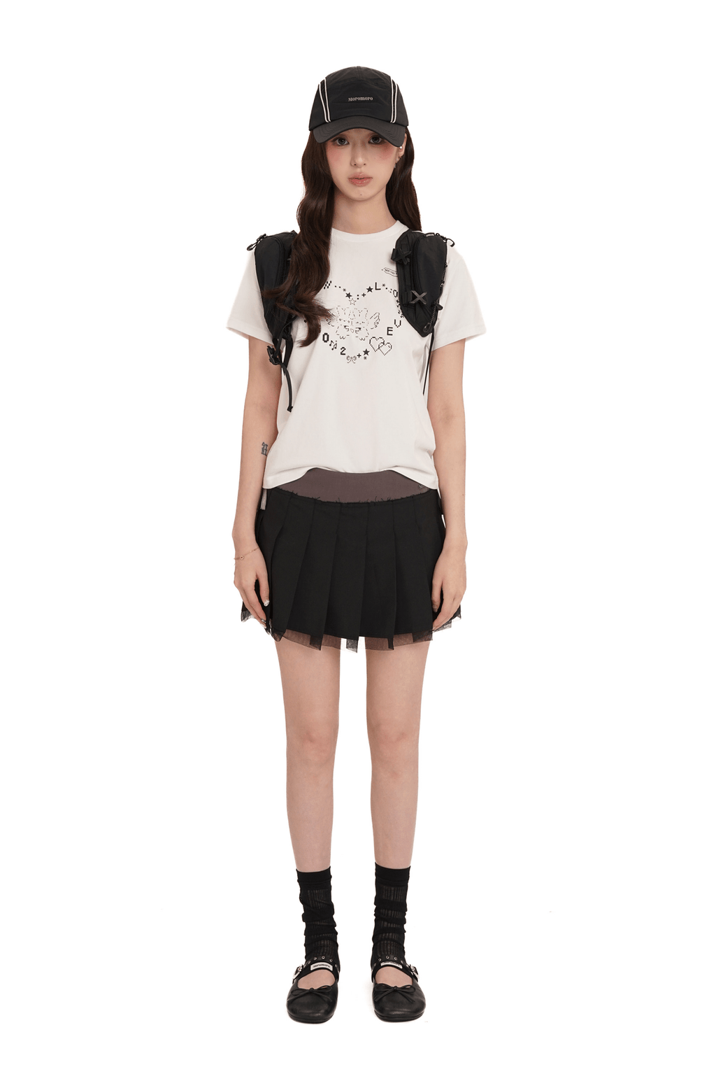 Bunny Emoticon Graphic Tee - COPPING THREADS - MOROMORO