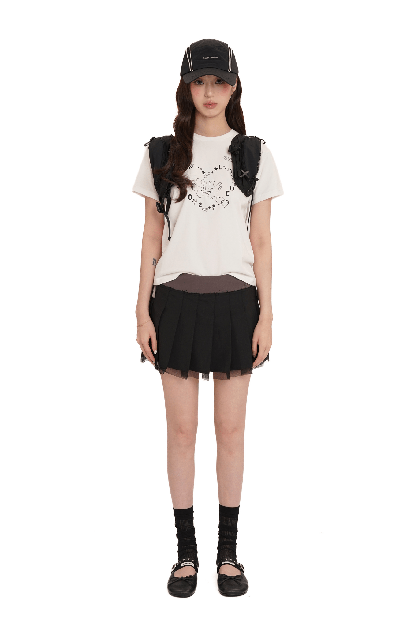Bunny Emoticon Graphic Tee - COPPING THREADS - MOROMORO