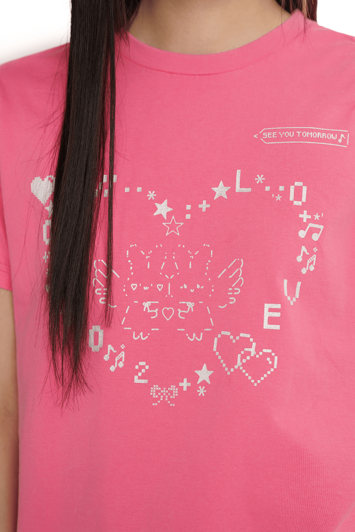 Bunny Emoticon Graphic Tee - COPPING THREADS - MOROMORO