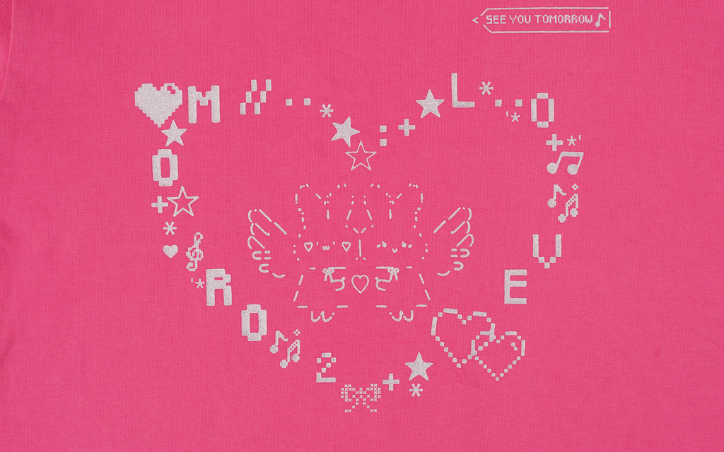 Bunny Emoticon Graphic Tee - COPPING THREADS - MOROMORO