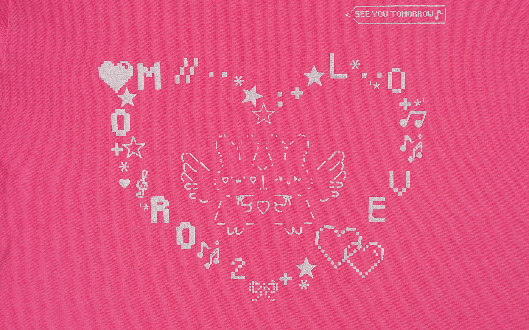 Bunny Emoticon Graphic Tee - COPPING THREADS - MOROMORO