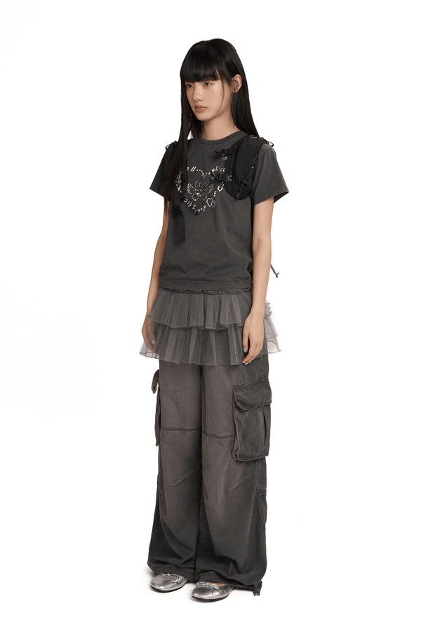 Bunny Emoticon Graphic Tee - COPPING THREADS - MOROMORO