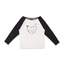 Bunny Emoticon Off - Shoulder Linen Tee - COPPING THREADS - MOROMORO