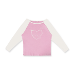 Bunny Emoticon Off - Shoulder Linen Tee - COPPING THREADS - MOROMORO