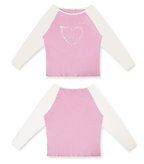 Bunny Emoticon Off - Shoulder Linen Tee - COPPING THREADS - MOROMORO