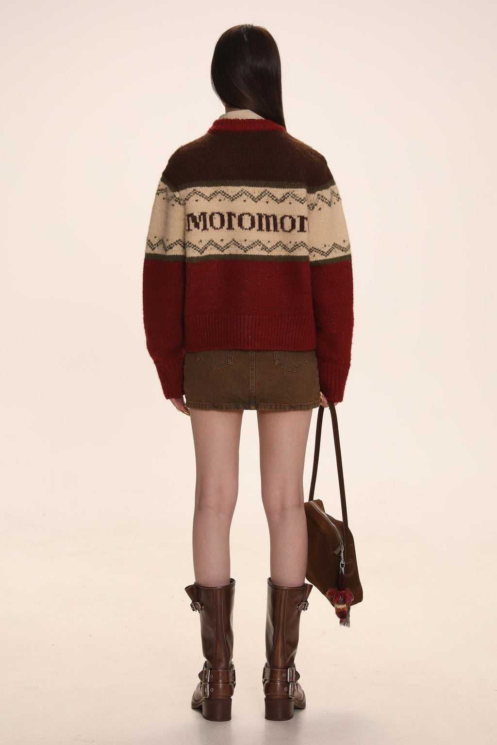 Bunny Jacquard Knit Cardigan Jumper - COPPING THREADS - MOROMORO
