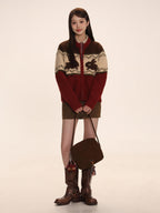 Bunny Jacquard Knit Cardigan Jumper - COPPING THREADS - MOROMORO