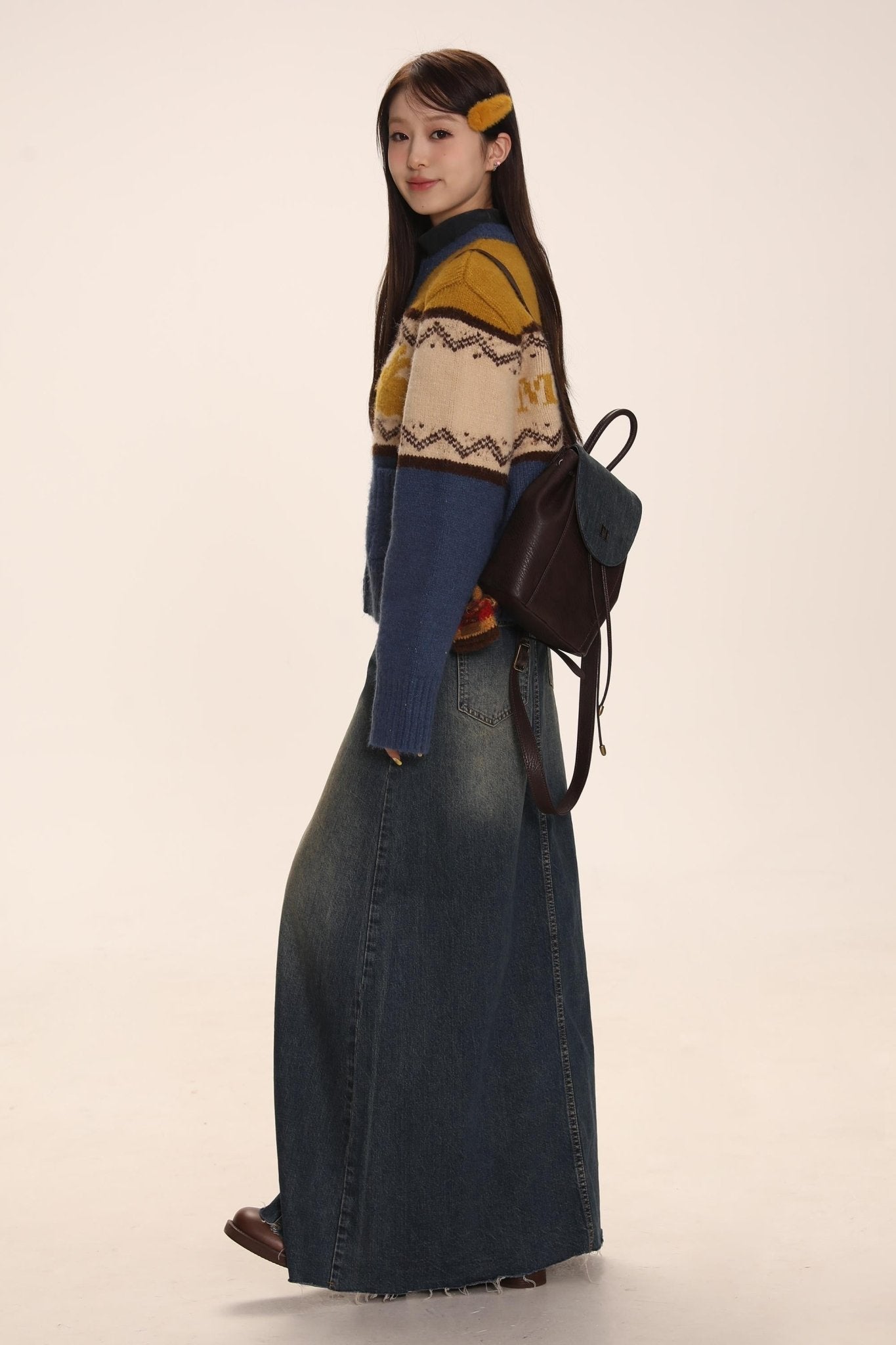 Bunny Jacquard Knit Cardigan Jumper - COPPING THREADS - MOROMORO