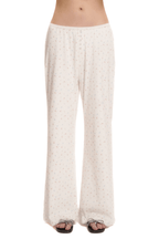 Bunny Print Ribbed Texture Lounge Pants - COPPING THREADS - MOROMORO