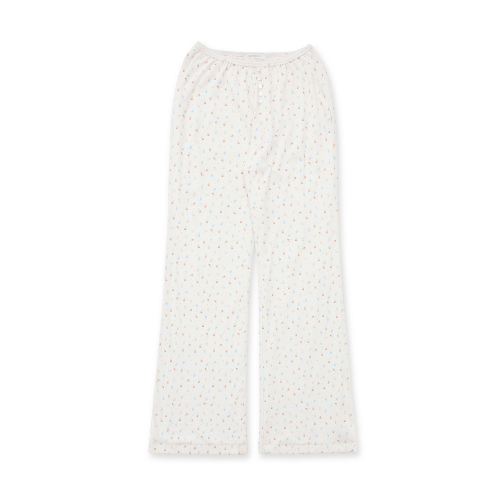 Bunny Print Ribbed Texture Lounge Pants - COPPING THREADS - MOROMORO