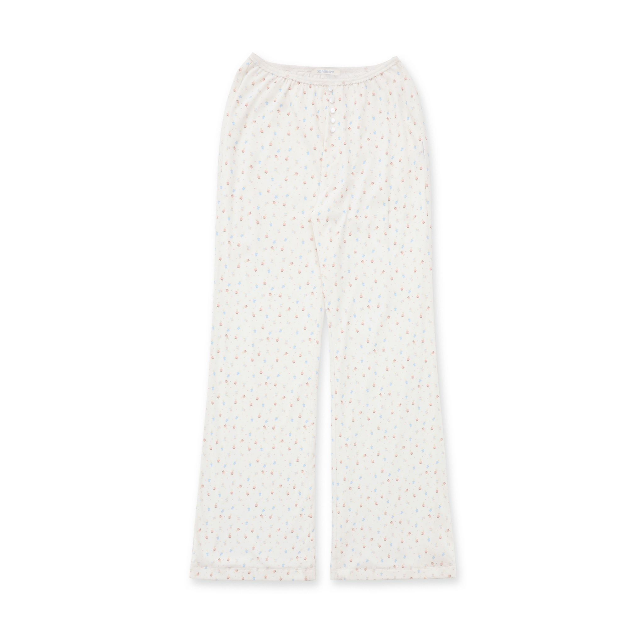 Bunny Print Ribbed Texture Lounge Pants - COPPING THREADS - MOROMORO