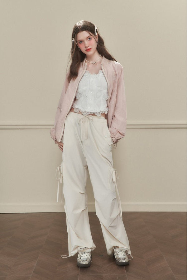 Butterfly Tie Pleated Quick - Dry Trousers - COPPING THREADS - AYF