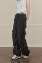 Butterfly Tie Pleated Quick - Dry Trousers - COPPING THREADS - AYF
