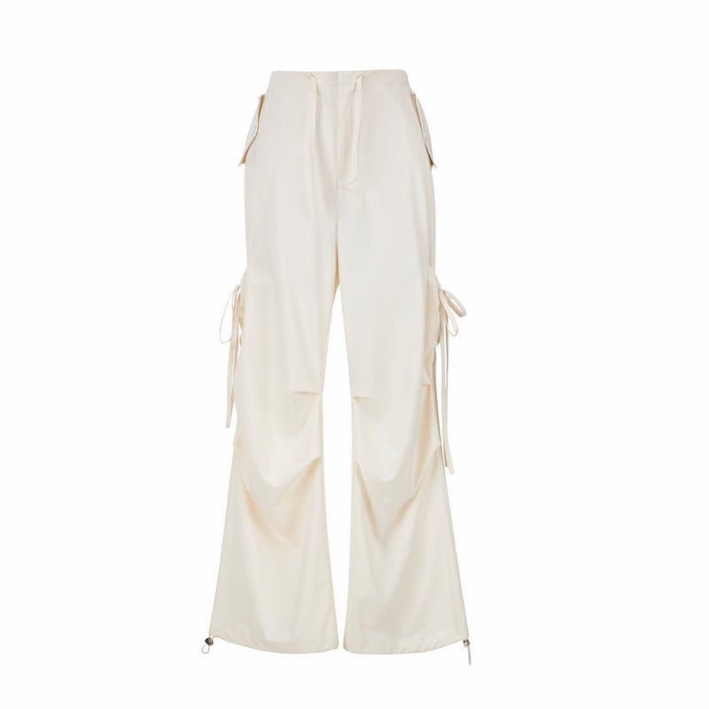 Butterfly Tie Pleated Quick - Dry Trousers - COPPING THREADS - AYF