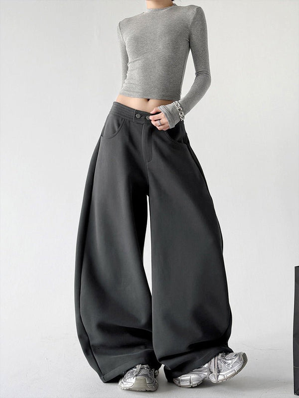 Button-Waist Balloon Sweatpants - CT225 - COPPING THREADS - CT ORIGINALS