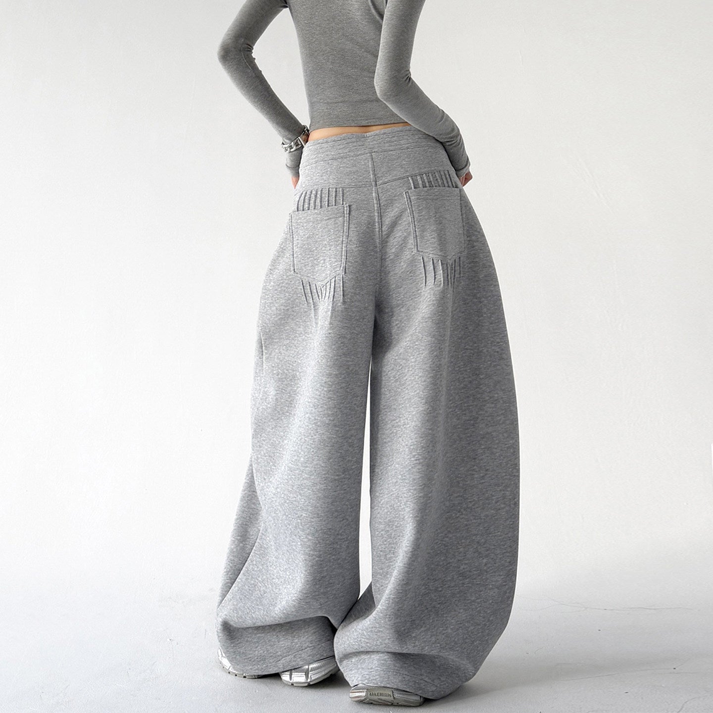 Button-Waist Balloon Sweatpants - CT225 - COPPING THREADS - CT ORIGINALS