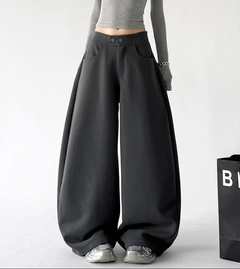 Button-Waist Balloon Sweatpants - CT225 - COPPING THREADS - CT ORIGINALS Main image