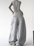 Button-Waist Balloon Sweatpants - CT225 - COPPING THREADS - CT ORIGINALS