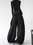 Button-Waist Balloon Sweatpants - CT225 - COPPING THREADS - CT ORIGINALS