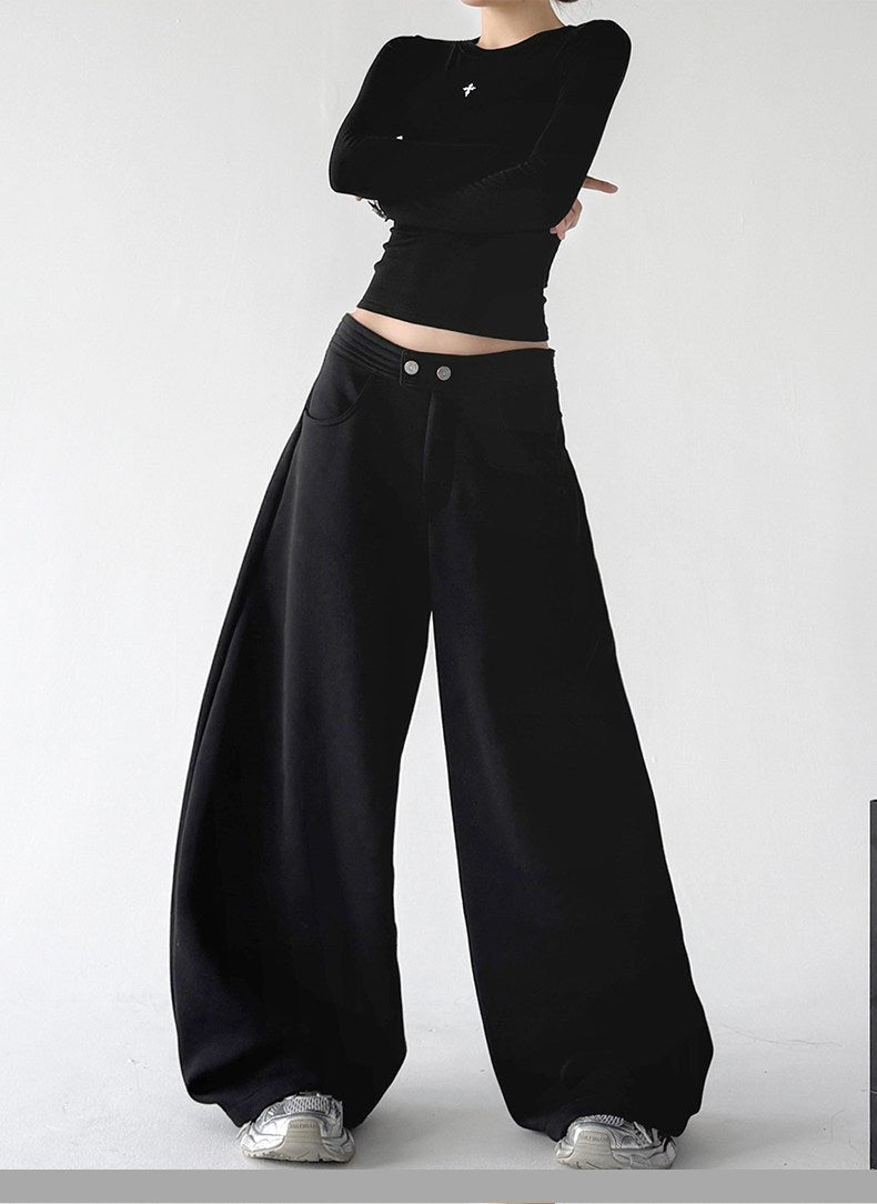 Button-Waist Balloon Sweatpants - CT225 - COPPING THREADS - CT ORIGINALS