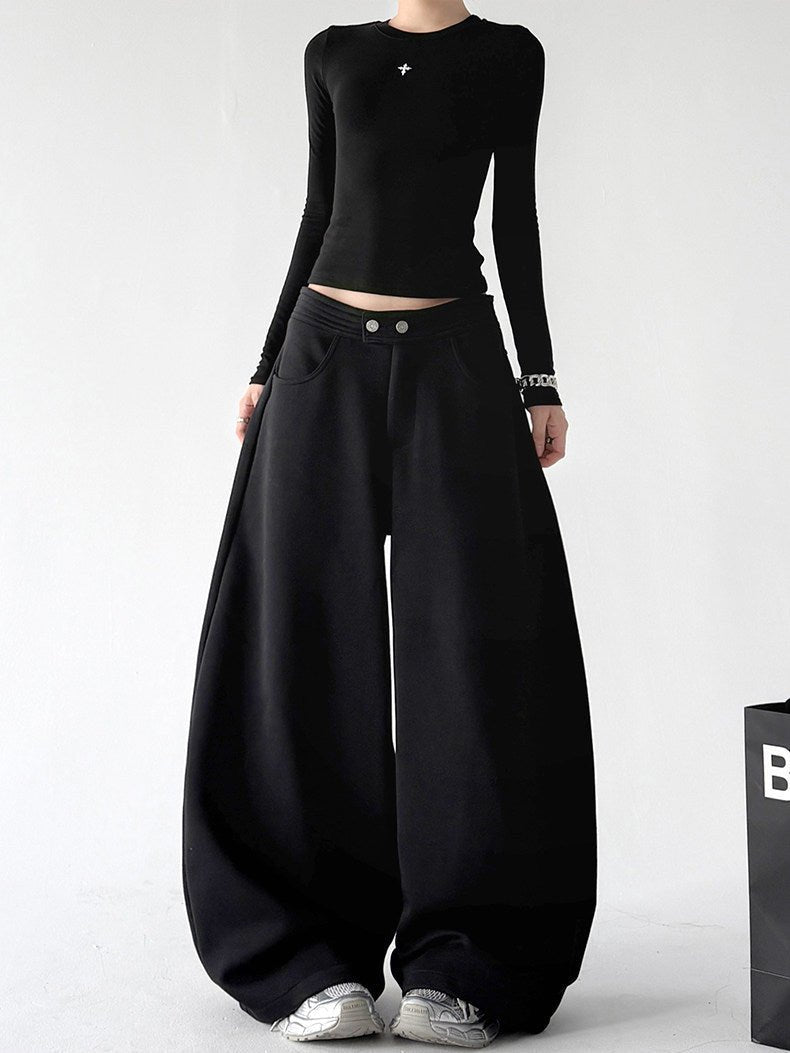 Button-Waist Balloon Sweatpants - CT225 - COPPING THREADS - CT ORIGINALS