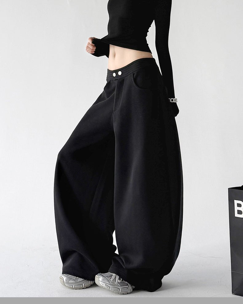 Button-Waist Balloon Sweatpants - CT225 - COPPING THREADS - CT ORIGINALS