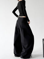 Button-Waist Balloon Sweatpants - CT225 - COPPING THREADS - CT ORIGINALS