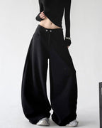 Button-Waist Balloon Sweatpants - CT225 - COPPING THREADS - CT ORIGINALS
