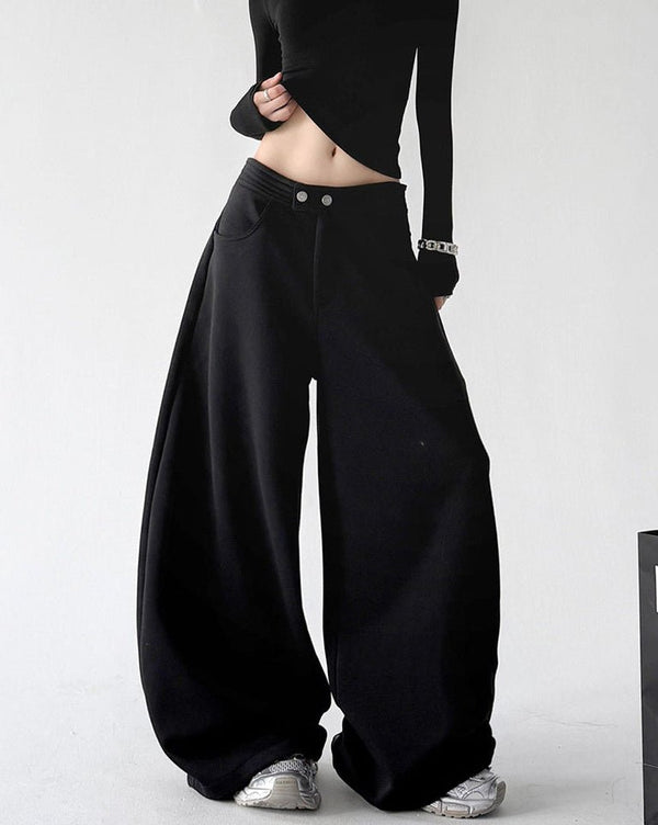 Button-Waist Balloon Sweatpants - CT225 - COPPING THREADS - CT ORIGINALS