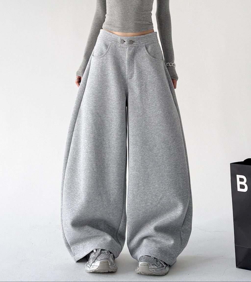 Button-Waist Balloon Sweatpants - CT225 - COPPING THREADS - CT ORIGINALS