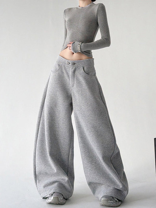 Button-Waist Balloon Sweatpants - CT225 - COPPING THREADS - CT ORIGINALS