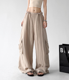 Slouchy Side Pocket Cargo Pants - CT8112