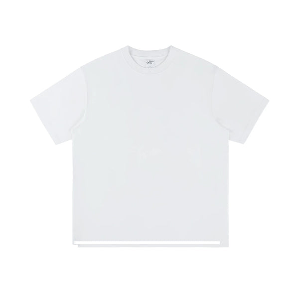 IDLT T-shirt, white front.