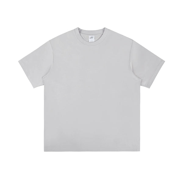 IDLT T-shirt, light gray front.