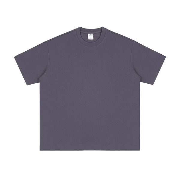 IDLT T-shirt, gray purple front.
