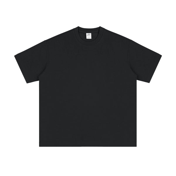 IDLT T-shirt, black front.