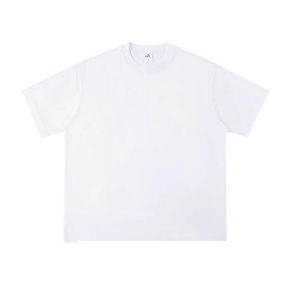IDLT T-shirt, white front.