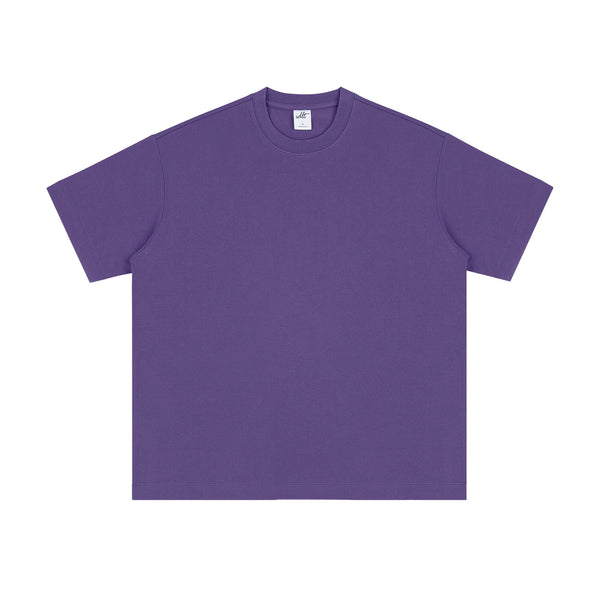 IDLT T-shirt, purple front.