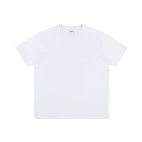 IDLT T-shirt, white front.