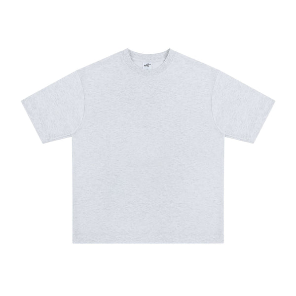 IDLT T-shirt, heather gray front.