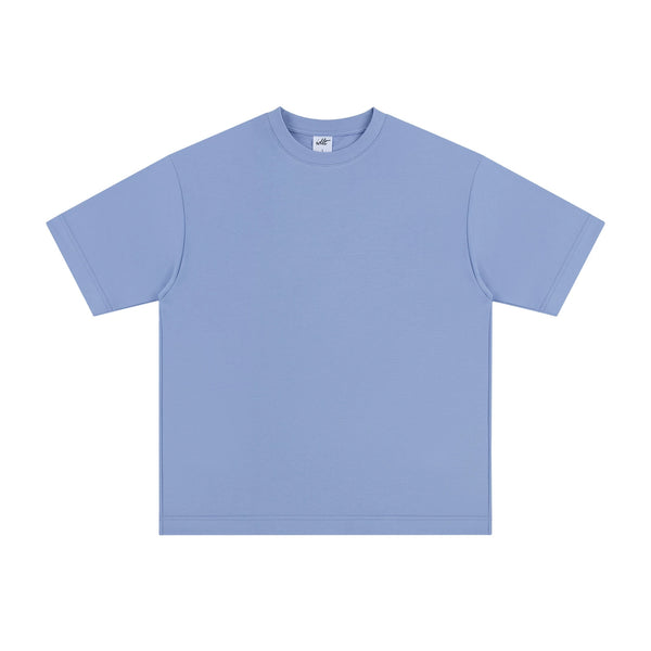 IDLT T-shirt, blue front.