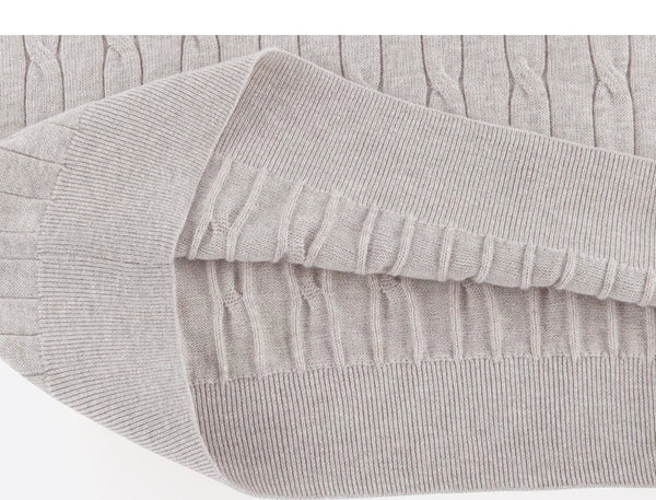 Cable-Knit Polo - COPPING THREADS - IDLT