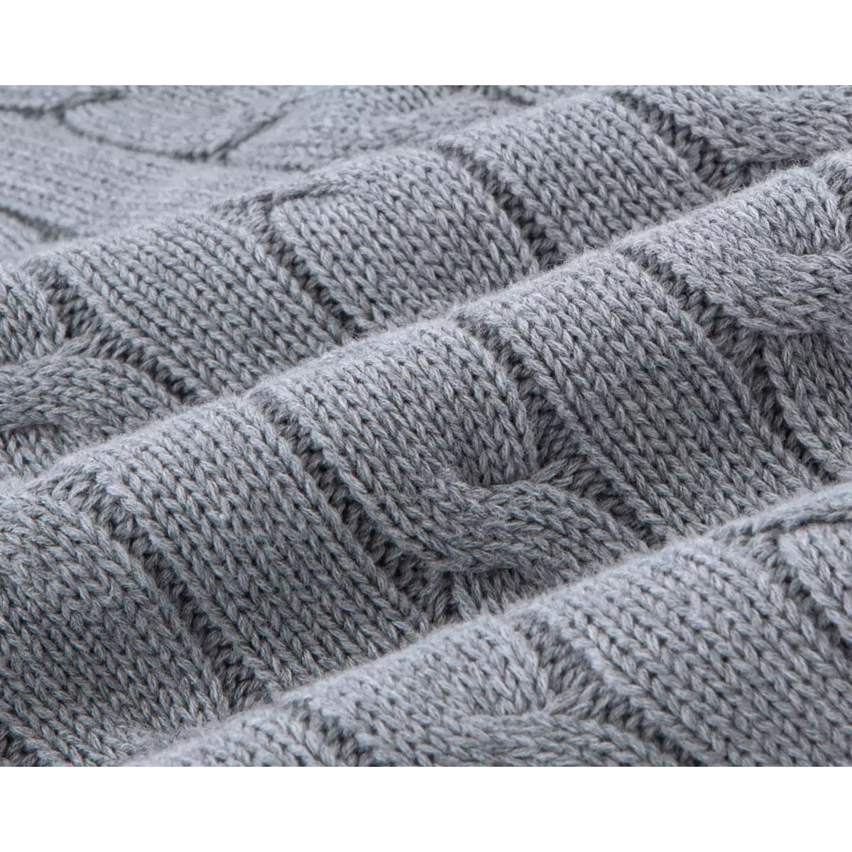Cable-Knit Zip Cardigan - COPPING THREADS - IDLT