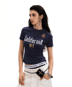 California 81 Fitted Jersey Tee - COPPING THREADS - 0123Start