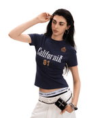 California 81 Fitted Jersey Tee - COPPING THREADS - 0123Start