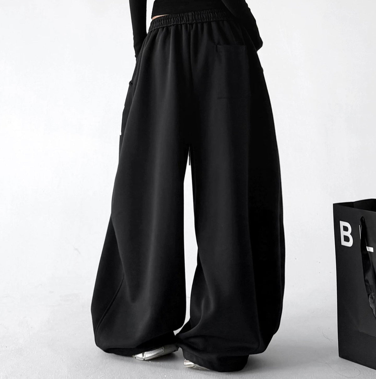Calm Print Wide-Leg Sweatpants - COPPING THREADS - CT ORIGINALS