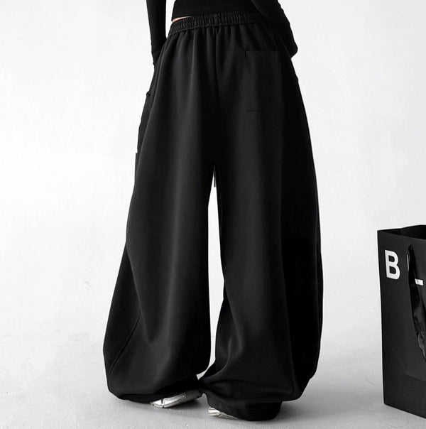 Calm Print Wide-Leg Sweatpants - COPPING THREADS - CT ORIGINALS
